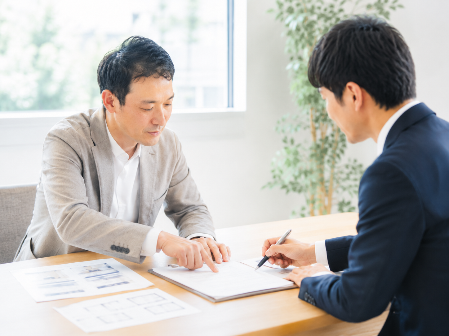 申込書・契約内容の確認イメージ